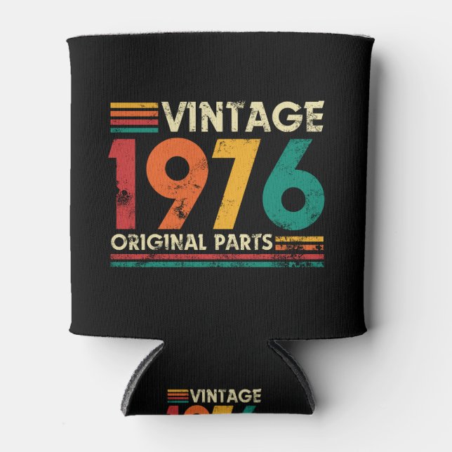 Enfriador De Latas Vintage 1976 50th Birthday (Anverso)