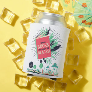 Enfriador De Latas Vintage Con Libros puedes ir a lugares .