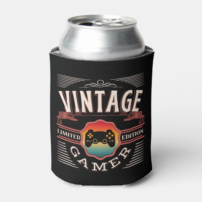 ENFRIADOR DE LATAS VINTAGE GAMER LIMITED EDITION (Lata Anverso)