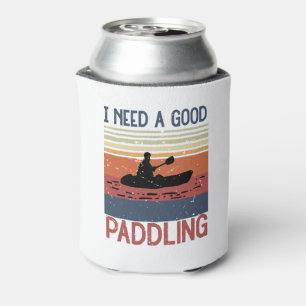 Enfriador De Latas Vintage Necesito Un Buen Kayaker De Paddling
