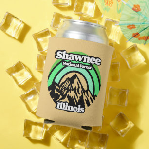 Enfriador De Latas Vintage Shawnee National Forest Illinois