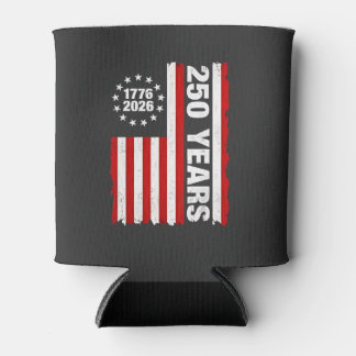 Enfriador De Latas Vintage USA Semiquincentenario 250 Aniversario