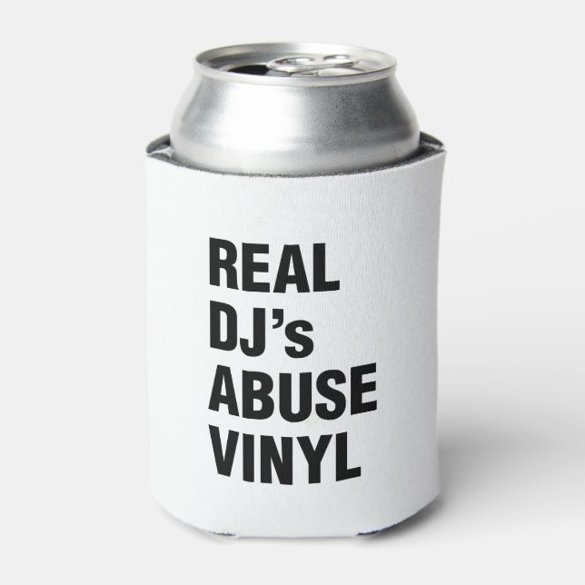 ENFRIADOR DE LATAS VINYL DE ABUSO DE DJ REAL (Lata Anverso)