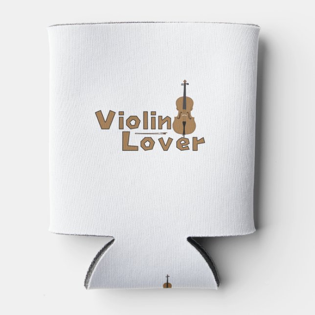 Enfriador De Latas Violin Lover (Anverso)