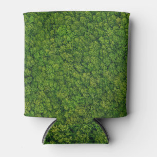 Enfriador De Latas Vista aérea del bosque, vista superior, espacio de