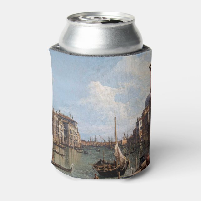 Enfriador De Latas Vista Canaletto del Gran Canal Refrigerador de beb (Reverso de la lata)