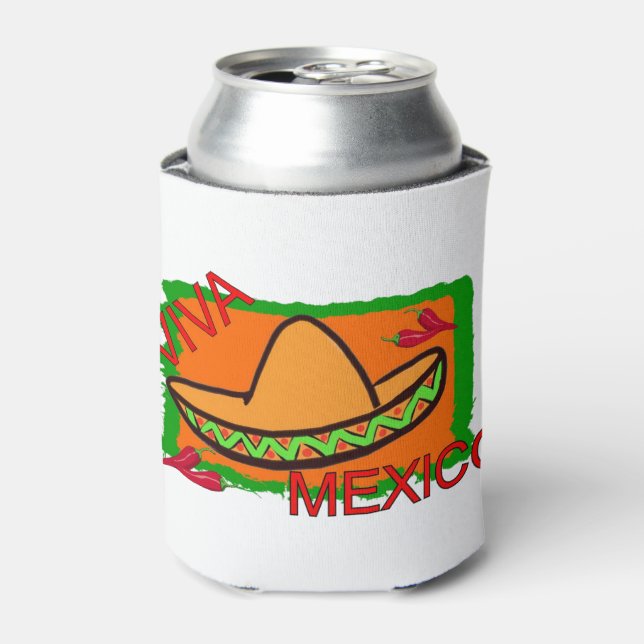 ENFRIADOR DE LATAS VIVA MÉXICO (Lata Anverso)