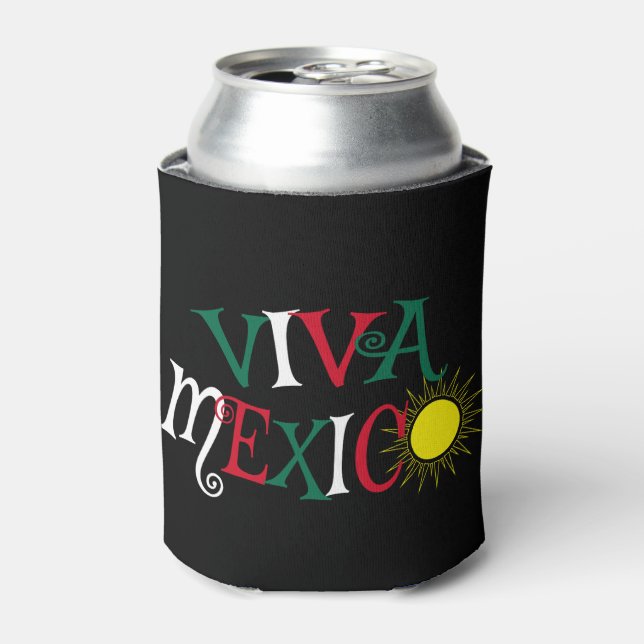 Enfriador De Latas Viva México (Lata Anverso)
