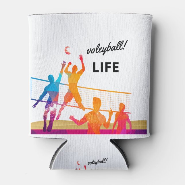 Enfriador De Latas Voleibol Laife (Anverso)
