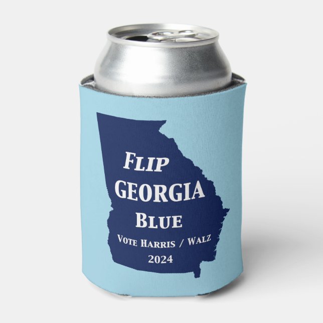 Enfriador De Latas Voltear Georgia Blue en 2024 (Lata Anverso)