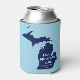 Enfriador De Latas Voltear Michigan Blue en 2024