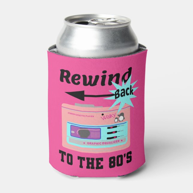Enfriador De Latas Volver a los años 80 (Lata Anverso)