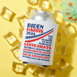 Enfriador De Latas Votación por la plataforma electoral Biden Harris 