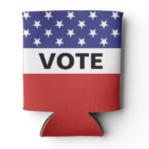 Votar azul blanco rojo americano