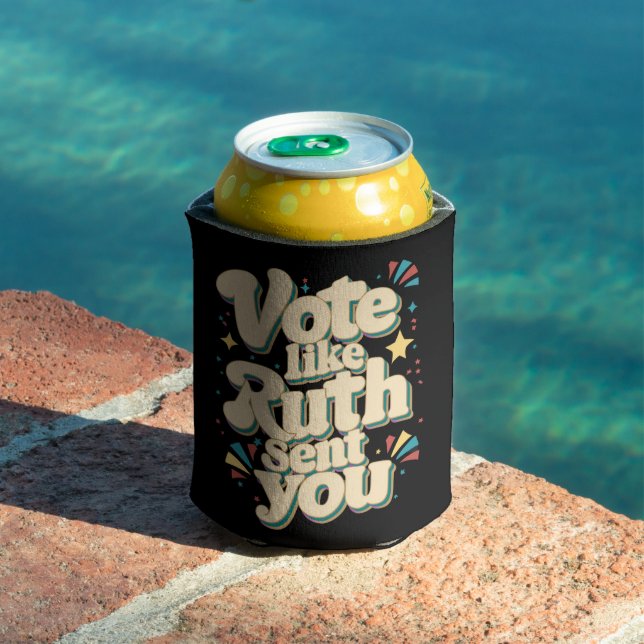 Enfriador De Latas Votar como Ruth te envió a Uterus LGBT feminista (Piscina in situ)