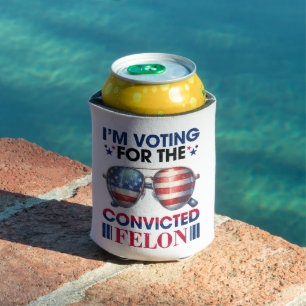 Enfriador De Latas Votar por el presidente de Felon Trump, condenado
