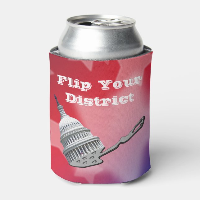 Enfriador De Latas Votar por su distrito 2026 (Lata Anverso)