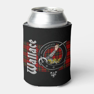 Enfriador De Latas Wallace Clan Badge & Tartan
