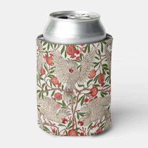 Enfriador De Latas Walter Crane Cacatúa Blanca Granada Roja Arte