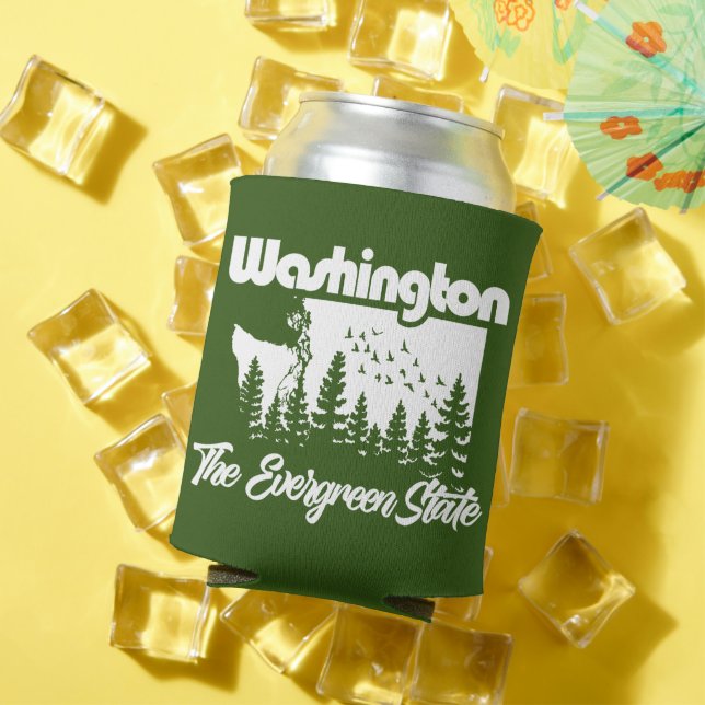 Enfriador De Latas Washington, el Estado Evergreen (Verano in situ)