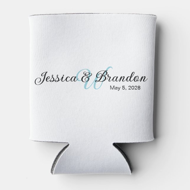Enfriador De Latas Wedding Label 016 (Anverso)