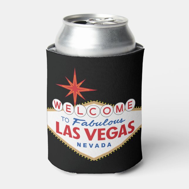 Enfriador De Latas Welcome to Fabulous Las Vegas, Nevada (Lata Anverso)