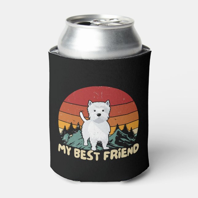 Enfriador De Latas West Highland Terrier (Lata Anverso)
