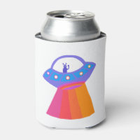 Whimsical Alien UFO Rainbow PERSONALIZAR IT