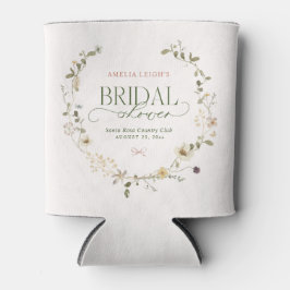 Enfriador De Latas Whimsical Fairytale Garden & Bows Bridal Shower