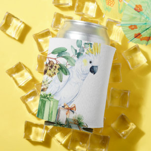 Enfriador De Latas White Cockatoo Presenta Feliz Navidad