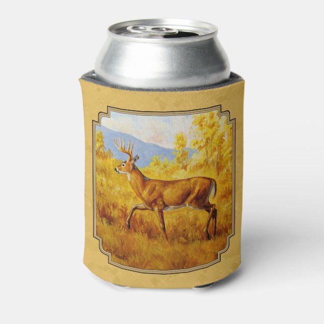 Enfriador De Latas White Deer Golden Aspen Woods (Reverso de la lata)