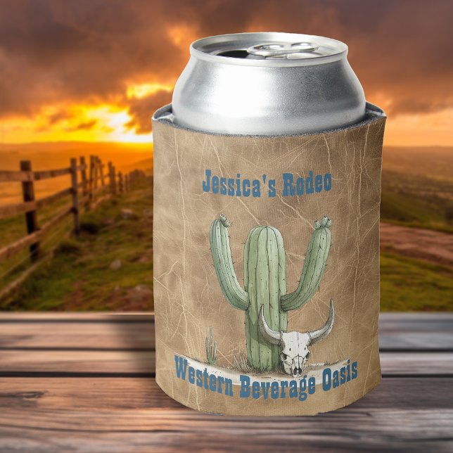 Enfriador De Latas Wild West Cowboy Cooler (Subido por el creador)