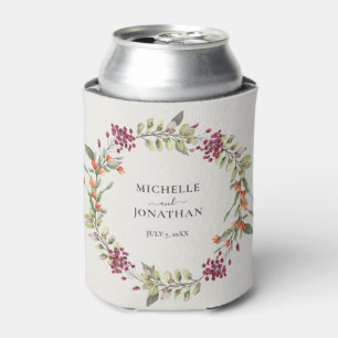 Enfriador De Latas Wildflower Meadow Boda Ecru