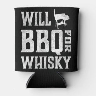 Enfriador De Latas Will BBQ para Whisky - Gracioso Offset Grillmaster