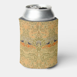 Enfriador De Latas William Morris Peacock Dragon Artesanía Vintage