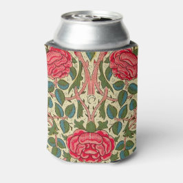 Enfriador De Latas William Morris Rosa Floral Chintz Pink