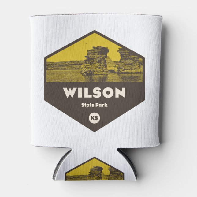 Enfriador De Latas Wilson State Park Kansas (Anverso)