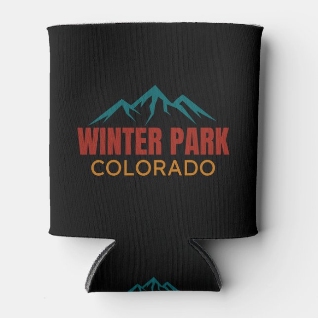 Enfriador De Latas Winter Park Colorado (Anverso)