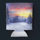 Enfriador De Latas Winter scenery<br><div class="desc">Winter scenery</div>