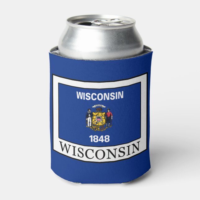 Enfriador De Latas Wisconsin (Lata Anverso)
