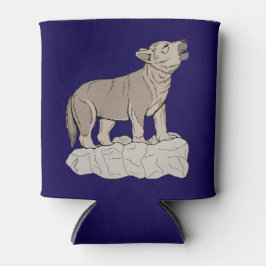 Enfriador De Latas Wolf Pup Howling