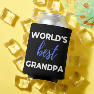 Enfriador De Latas World's Best Grandpa
