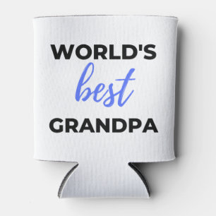Enfriador De Latas World's Best Grandpa bl