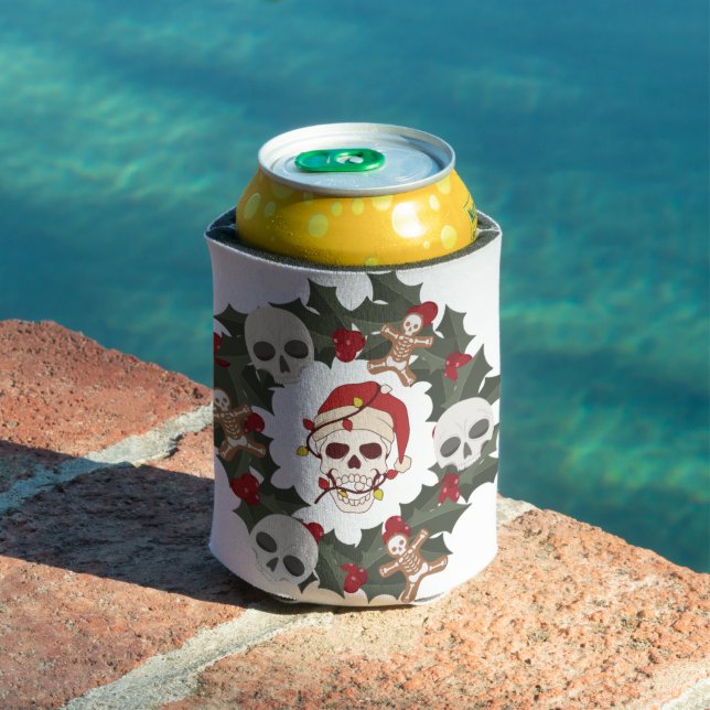 Enfriador De Latas Wreath de Skeleton en una (Piscina in situ)