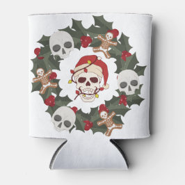 Enfriador De Latas Wreath de Skeleton en una