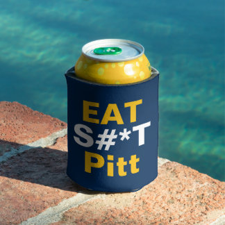 Enfriador De Latas WV Eat It Pitt Can Cooler Blue