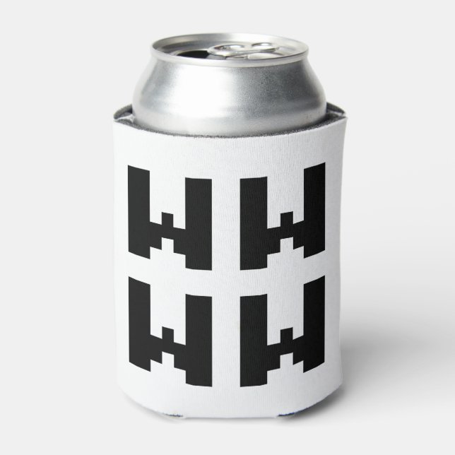 Enfriador De Latas WWWW | Jerga de Internet japonesa LOL (Lata Anverso)