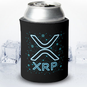 Enfriador De Latas XRP Cryptocurrency XRPL Blockchain Crypto Stars