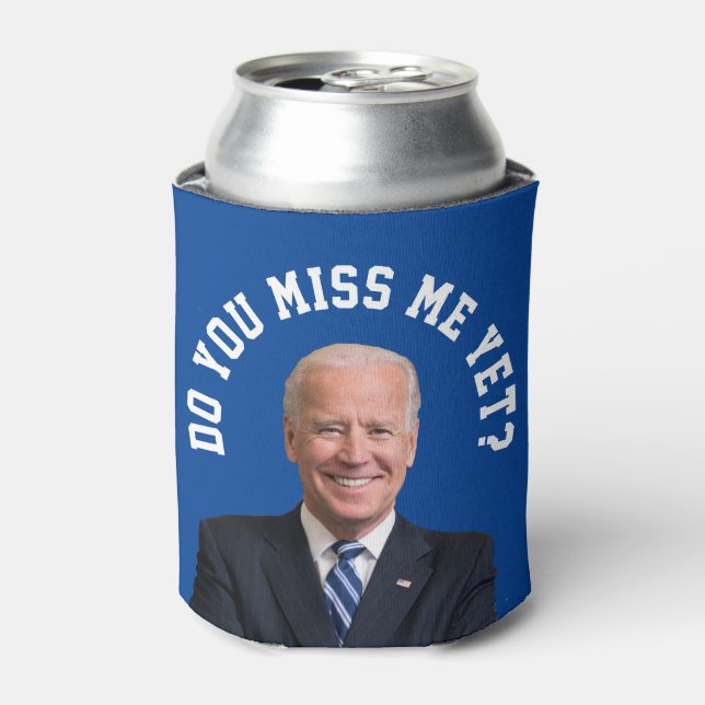 Enfriador De Latas ¿Ya Extrañas A Joe Biden? (Lata Anverso)