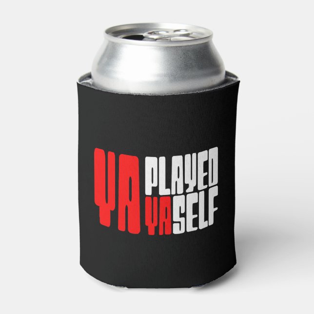 Enfriador De Latas Ya jugó con Yaself (Lata Anverso)